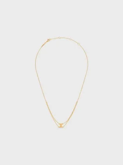 Triomphe Suspended Necklace Gold - CELINE - BALAAN 2