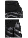 Logo Patch Hooded Padding Black - MONCLER - BALAAN 6