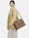 Women's Medium Tote Bag Briefcase Brown BCMMTBM10 - SUPERMOONDESIGN - BALAAN 3