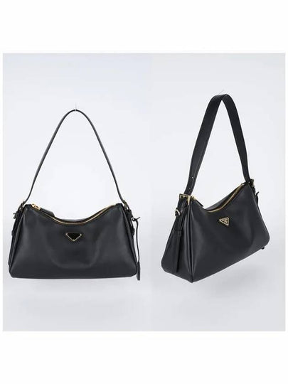 1BC229 2CYS F0002 Emme medium leather shoulder bag - PRADA - BALAAN 2