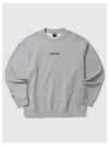 CP Company Light Fleece Logo Sweatshirt Gray Melange 13CMSS161A002246GM93 - CP COMPANY - BALAAN 2