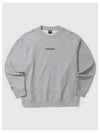 Light Fleece Logo Sweatshirt Grey Melange - CP COMPANY - BALAAN 2