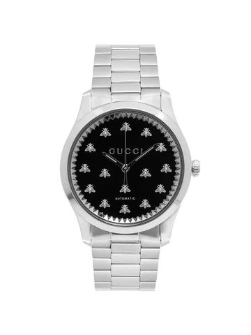 Men's G Timeless Automatic Metal Watch Silver - GUCCI - BALAAN 1