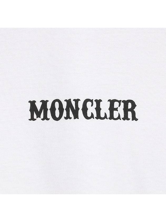 FRGMT fragment logo short sleeve t shirt 8C00003 M2353 001 - MONCLER - BALAAN 6