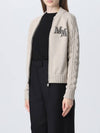 Armanda Wool Zip-up Cardigan Dark Beige - MAX MARA - BALAAN 3