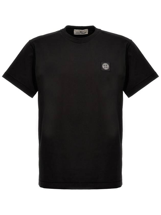 Stone Island Logo Badge T-Shirt - STONE ISLAND - BALAAN 1