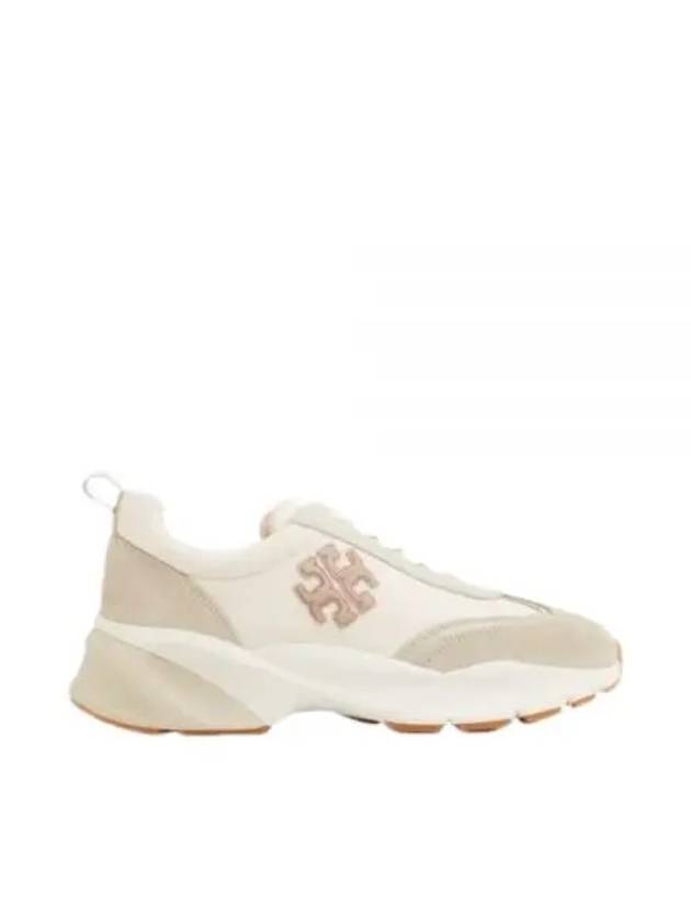 Good Luck Trainer Low Top Sneakers Beige - TORY BURCH - BALAAN 2