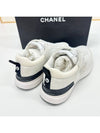 CC Logo Tennis Women s Sneakers White G38800 - CHANEL - BALAAN 4