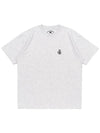 SYMBOL LOGO T SHIRTS LIGHT MELANGE - POLYGRAM - BALAAN 1