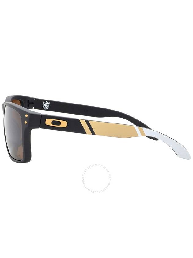 Oakley Holbrook New Orleans Saints Prizm Tungsten Square Men's Sunglasses OO9102 9102S4 55 - OAKLEY - BALAAN 3