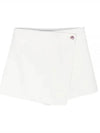 Skirt Front Button Panel Shorts 3641MDB07 247100 02 - MSGM - BALAAN 2