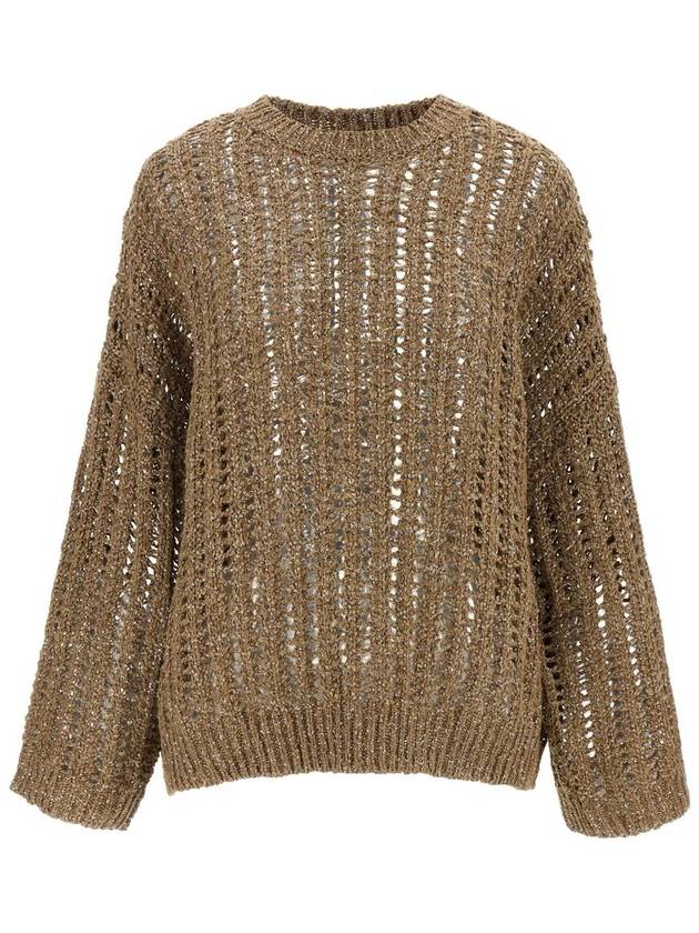 Brunello Cucinelli 'Rustic Dazzling Net' Sweater - BRUNELLO CUCINELLI - BALAAN 1