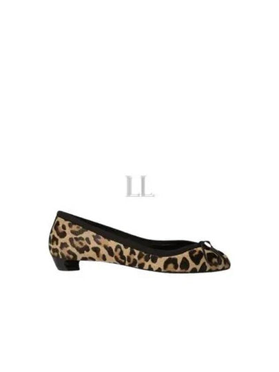 Armadillo Leopard High Heels Ballerina Brown - ALEXANDER MCQUEEN - BALAAN 2