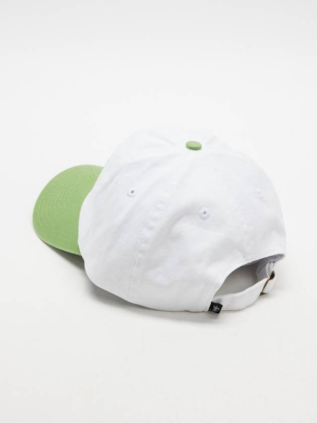 Stock Low Pro Ball Cap White Washed Green - STUSSY - BALAAN 4