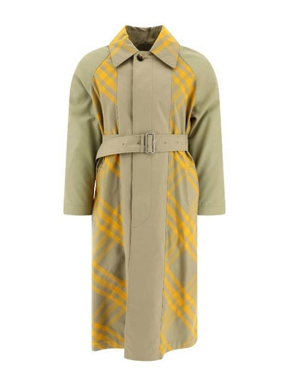 Check Belted Trench Coat Beige - BURBERRY - BALAAN 2