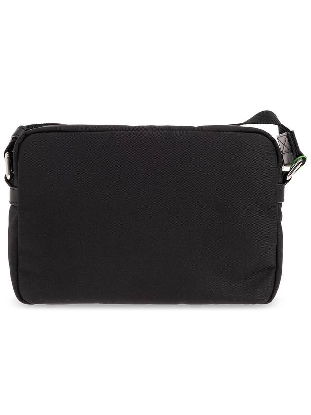 Embossed Logo Messenger Bag Black - KENZO - BALAAN 4