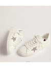 Pure Star Glitter Silver Low Top Sneakers White - GOLDEN GOOSE - BALAAN 3