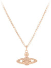 Mini Bas Relief Pendant Necklace Rose Gold - VIVIENNE WESTWOOD - BALAAN 2