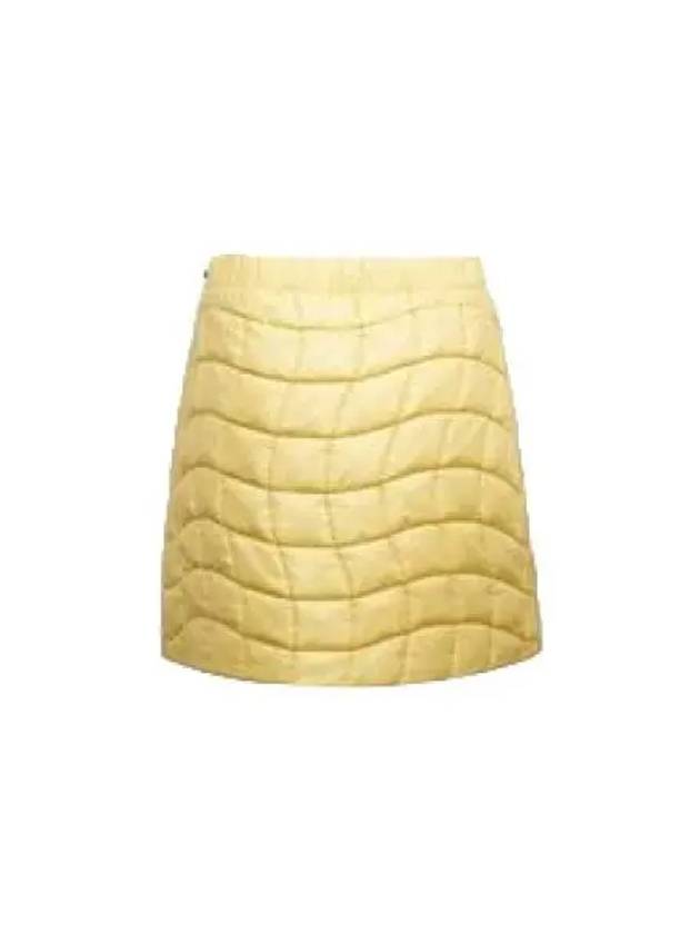 Jiuba Light Mustard Skirt Women s - DUVETICA - BALAAN 1