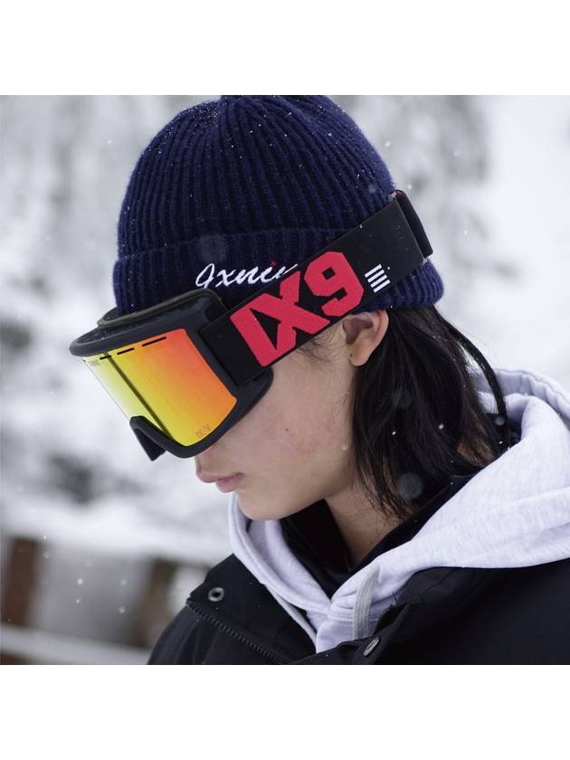 2024 2025 IX5 Feary Red Ski Snowboard IX9 Goggles - IXNINE - BALAAN 9