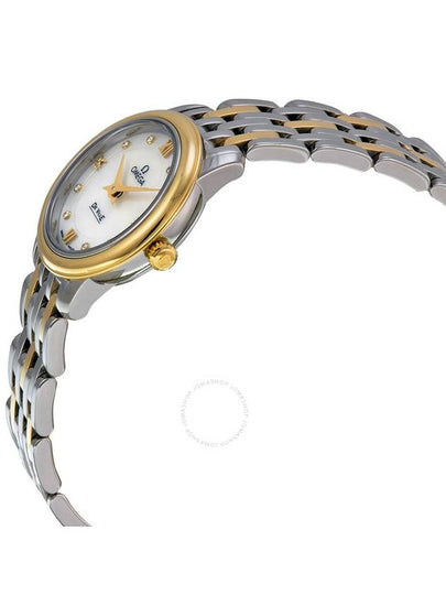 Omega DeVille Prestige Mother of Pearl Diamond Dial Ladies Watch 42420246055001 - OMEGA - BALAAN 2