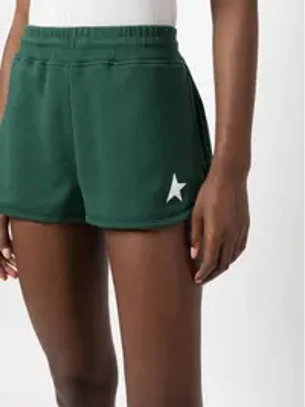 Star Collection White Star Green Diana Shorts Green - GOLDEN GOOSE - BALAAN 6