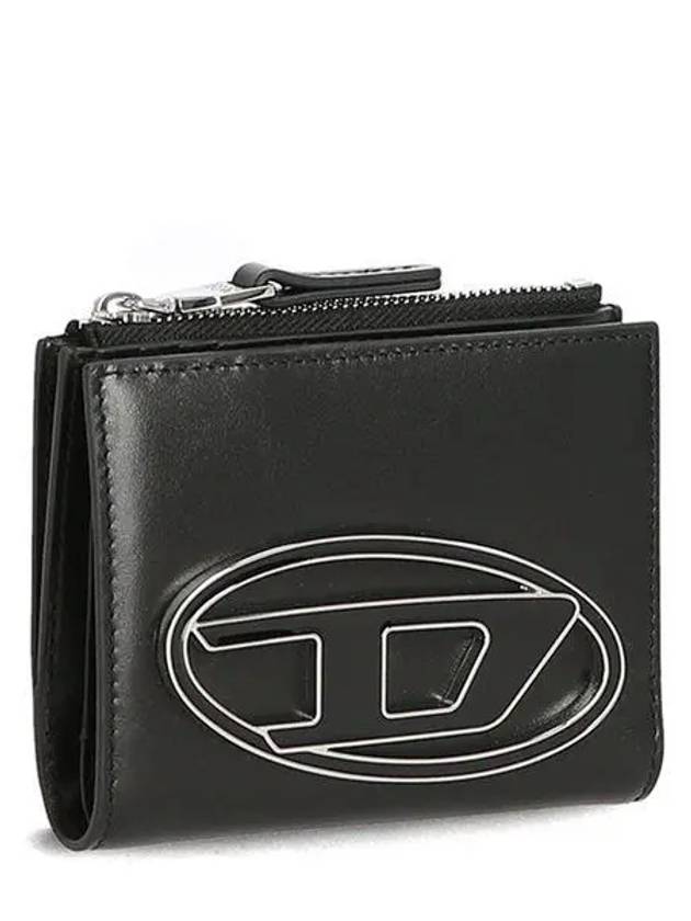 1DR Leather Half Wallet black - DIESEL - BALAAN 2