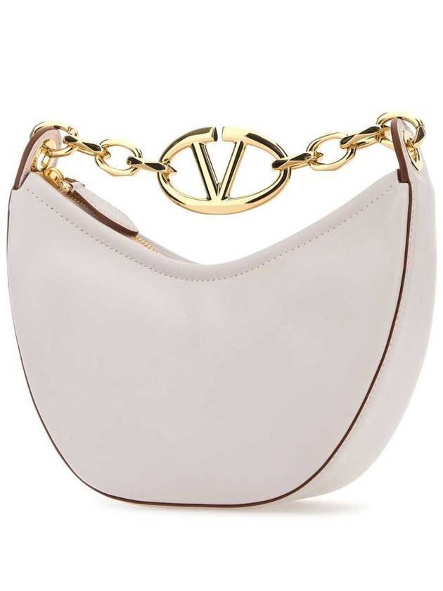 V Logo Zip-Up Small Tote Bag Pink - VALENTINO - BALAAN 3