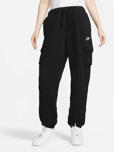 Women s Sportswear Club Fleece Mid Rise Cargo Pants 010 - NIKE - BALAAN 1