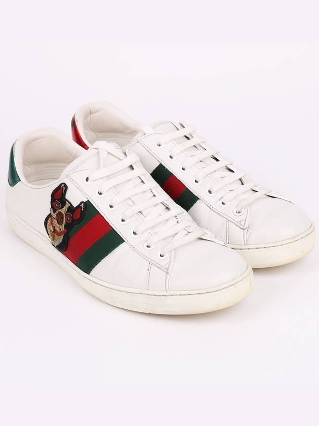 Three Stripes Dog Cat 6 Men s Sneakers 501907 - GUCCI - BALAAN 4