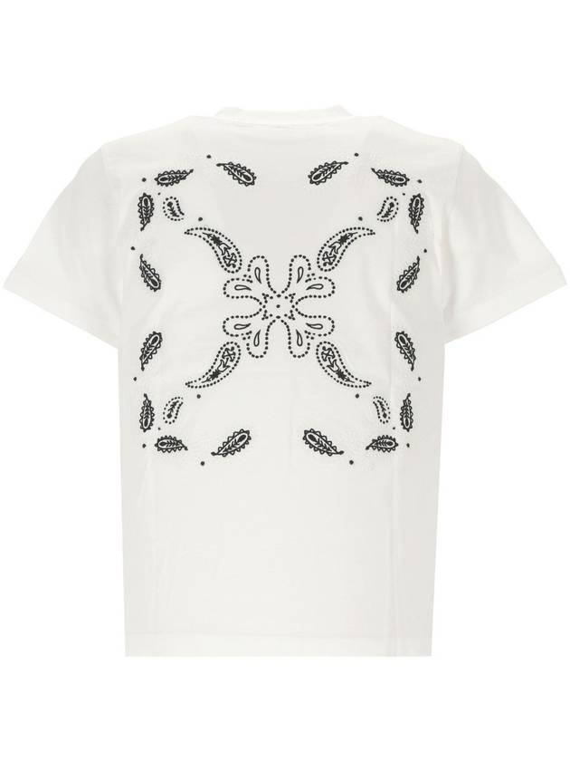 Bandana Arrow Short Sleeve T-Shirt White - OFF WHITE - BALAAN 4