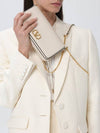 V Logo Signature Chain Cross Bag Ivory - VALENTINO - BALAAN 3