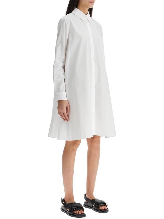 white cotton dress with embroidery - MARNI - BALAAN 2