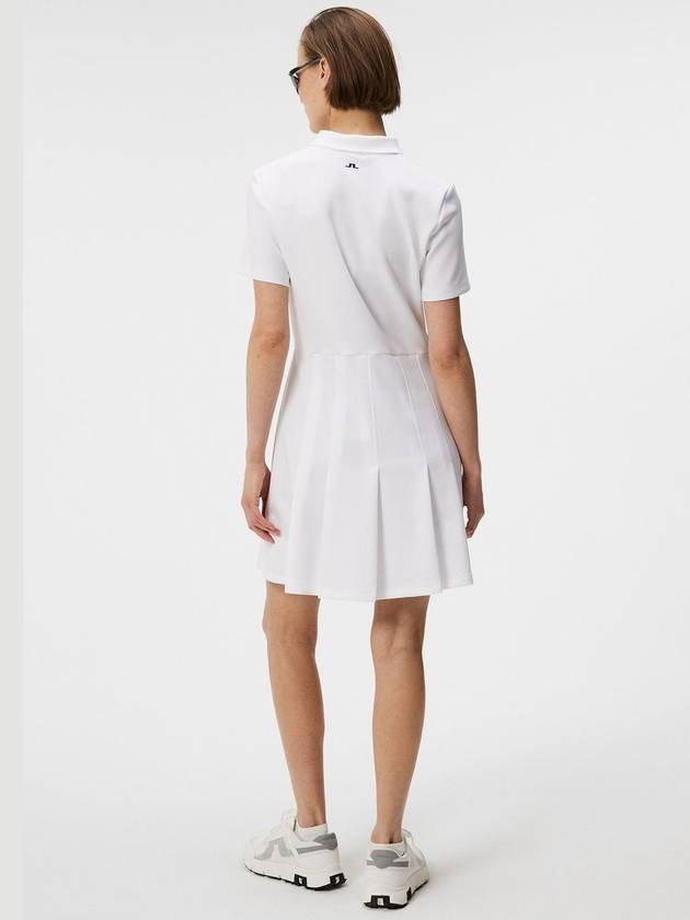 Women's Kanai Short Dress White - J.LINDEBERG - BALAAN 5