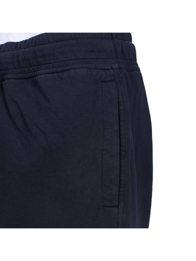 Light Fleece Utility Shorts Navy - CP COMPANY - BALAAN 9