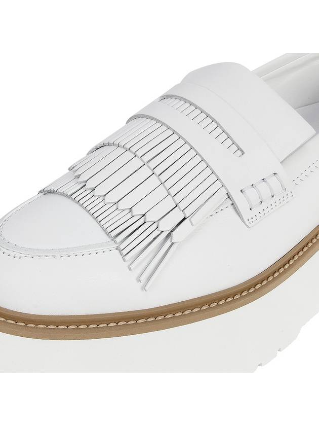 platform loafers white - HOGAN - BALAAN.