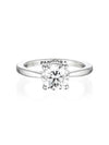 Women's Sparkling Solitaire Ring Silver - PANDORA - BALAAN 3