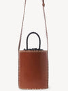 Luella Stitched Small Bucket Bag Tan - CHLOE - BALAAN.