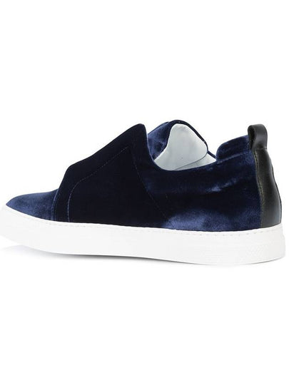 Blue Velvet Slider Sneakers - PIERRE HARDY - BALAAN 2