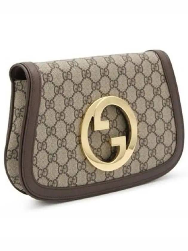 Blondie GG Canvas Shoulder Bag Beige - GUCCI - BALAAN 4