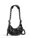 Le Cagole XS Lambskin Shoulder Bag Black - BALENCIAGA - BALAAN 5