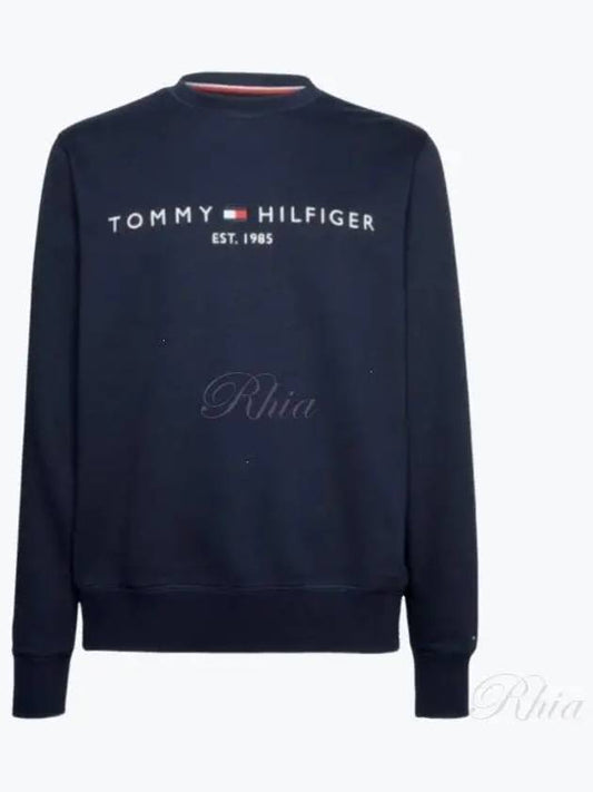 Tommy Logo Sweatshirt MW11596 DW5 - TOMMY HILFIGER - BALAAN 1