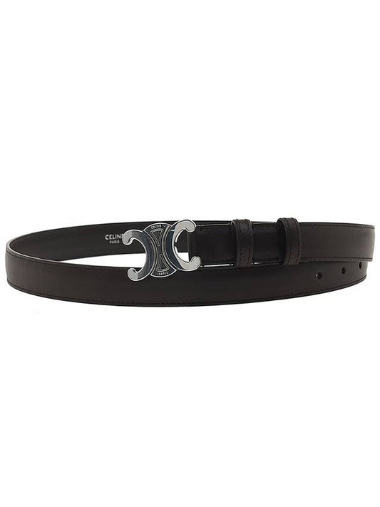 Medium Triomphe Natural Calfskin Belt Brown - CELINE - BALAAN 2