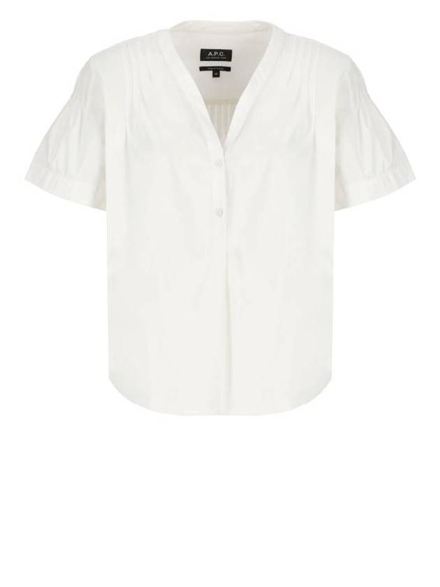 Ambre Blouse White - A.P.C. - BALAAN 1