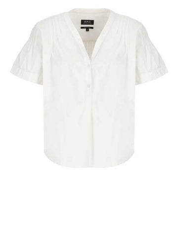 Ambre Blouse White - A.P.C. - BALAAN 1