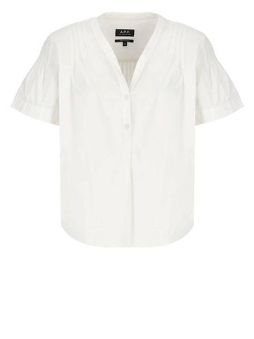 Ambre Blouse White - A.P.C. - BALAAN 1