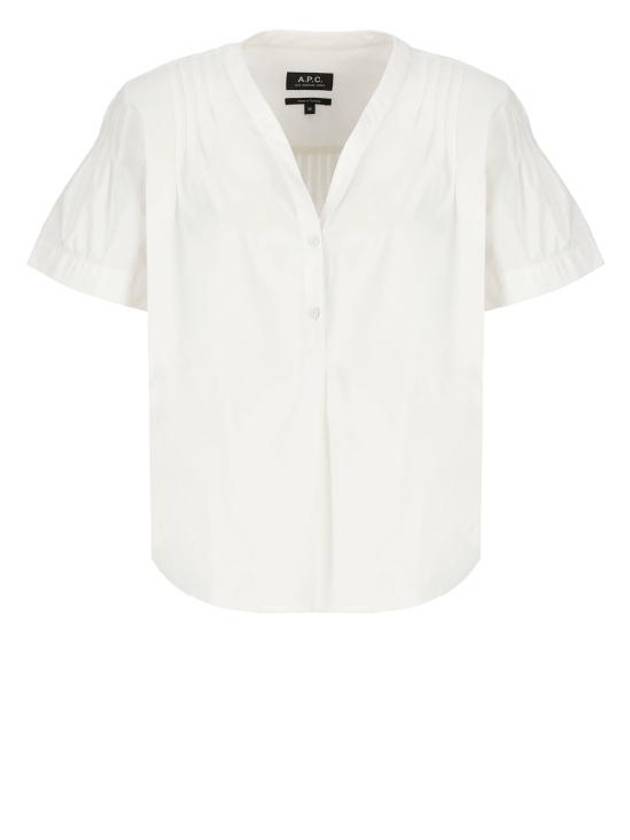 Ambre Blouse White - A.P.C. - BALAAN 1