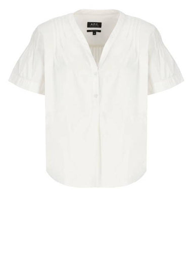 Ambre Blouse White - A.P.C. - BALAAN 1