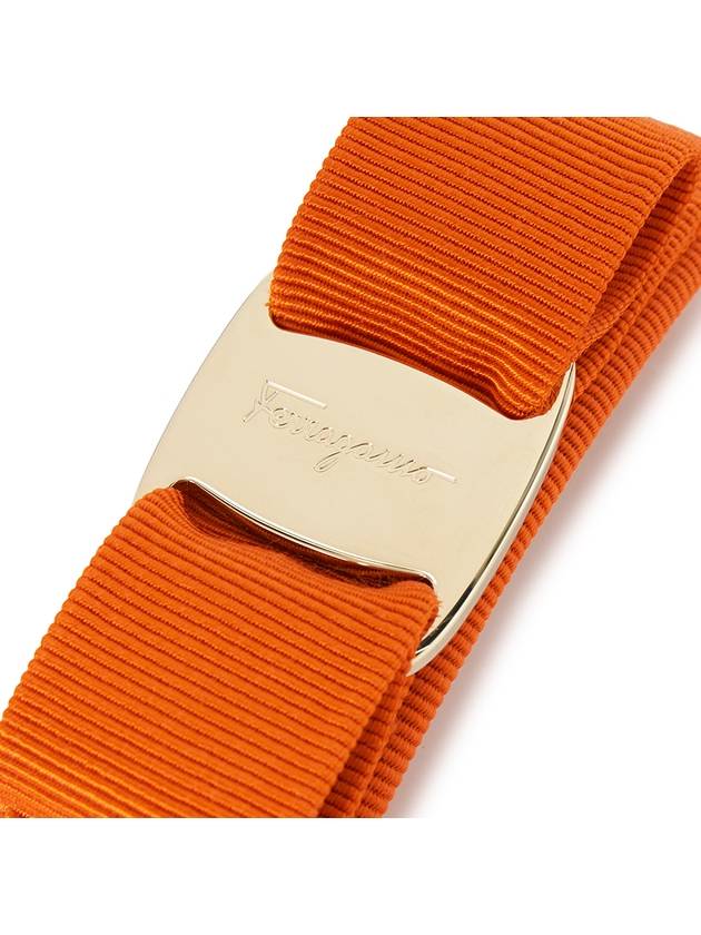 Vara Bow Hair Clip Orange - SALVATORE FERRAGAMO - BALAAN 5