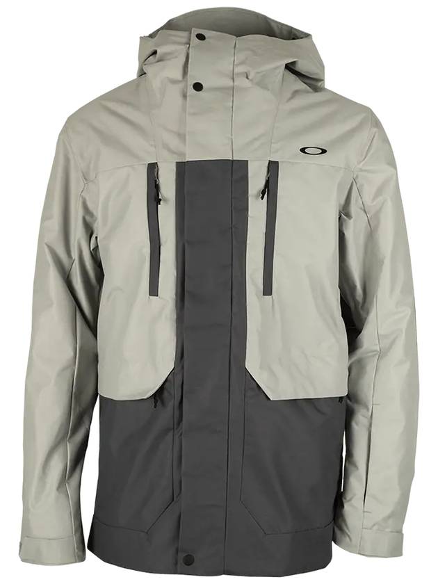 Sierra Insulated Hooded Jacket Grey - OAKLEY - BALAAN 1